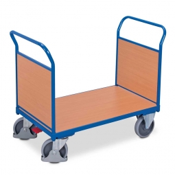 Zweiwandwagen mit Holzwänden, LxBxH 1190x700x1015 mm, Tragkraft 500 kg