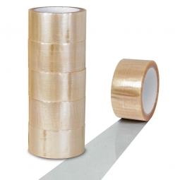 Kraft-Klebeband 6 Rollen, Klebeband-Lauflänge 66 m, Rollenbreite 50 mm, 49 µm