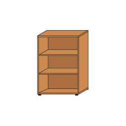 Büroregal, 3OH, Buche, HxBxT 1145x800x330 mm