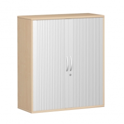 Querrollladenschrank PRO 3 Ordnerhöhen, Ahorn, BxTxH 1000x425x1152 mm