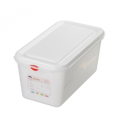 GN-Vorratsdose/Frischhaltebox GN1/3 mit Deckel, LxBxH 325x176x150 mm, 6 Liter