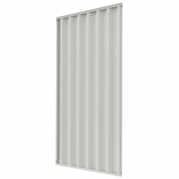 1x Trapezblech-Seitenwand, links und rechts verwendbar, für Überdachungssystem TxH 2200x2350 mm
