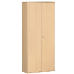 Garderobenschrank PRO, Buche, BxTxH 1000x425x2304 mm, 7 Fachböden, 1 Kleiderstange