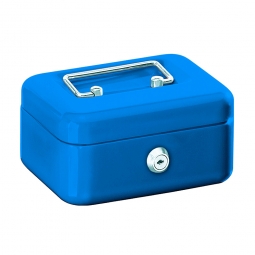 Geldkassette, blau, BxTxH 250x170x75 mm