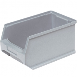 Sichtbox PROFI LB 4, grau, Inhalt 2,9 Liter, LxBxH 235x145x125 mm, innen 195x125x115 mm