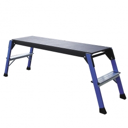 Arbeitsplattform, LxB 1090x300 mm, Plattformhöhe 470 mm, maximale Arbeitshöhe bis 2500 mm