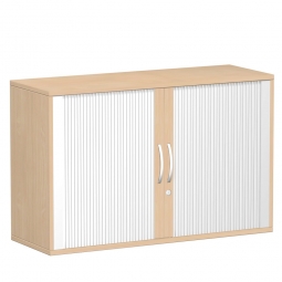 Rollladenschrank FLEX, 2OH, Buche, BxTxH 1200x425x798 mm