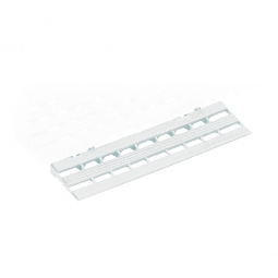 Bodenrost-Auffahrschräge, PE-HD, LxBxH 400x110x25 mm, weiß