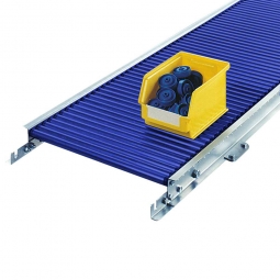 Klein-Rollenbahn, LxB 1000x440 mm, Bahnbreite: 400 mm, Achsabstand: 25 mm, Tragrollen Ø 20x1,5 mm