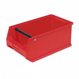Sichtbox PROFI LB 3T mit Tragstab, rot, Inhalt 7,6 Liter, LxBxH 350x200x150 mm, innen 295x175x140 mm