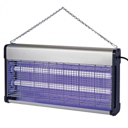 Insektenvernichter, 2x 20 Watt, 220 V, BxTxH 630x90x310 mm, Wirkungsbereich bis 150 m²