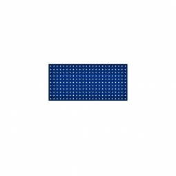 System-Lochplatte, BxH 1000x450 mm, aus 1,25 mm Stahlblech, kunststoffbeschichtet in saphirblau
