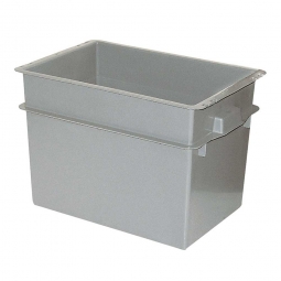 Konische Mehrzweckbehälter, LxBxH 590x400x410 mm, 70 Liter, grau