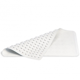 Rubbermaid Badematte, weiß, mit Saugnäpfen
