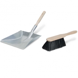 Handfeger und Kehrschaufel-Set, Handfeger L 280 mm, Schaufel LxB 230x220 mm
