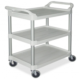 Servierwagen aus Kunststoff von Rubbermaid, LxBxH 850x470x960 mm, Tragkraft 90 kg