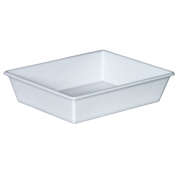 Universal-Wanne, weiß, 26,5 Liter, LxBxH 840/715x645/520x155 mm