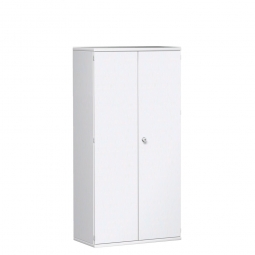 Flügeltürenschrank PRO, 5 Ordnerhöhen, weiß, HxBxT BxTxH 1000x425x1920 mm