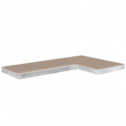Zusatzebene, verzinkt, Tragkraft 265kg/Ebene, BxT 900/1400x500 mm