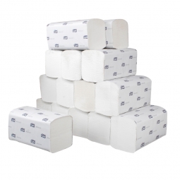 Qualitäts-Tücher, hochweiß, 2-lagig, Tuchabmessung 215x315 mm, (1 VE = 30 Pack á 124 Blatt)