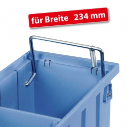 Trage- und Sicherungsbügel für Regalkästen, FUTURA B 234 mm, VE = 10 Stück