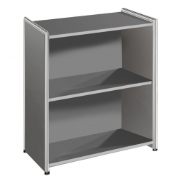 Sideboard "FUTURE" BxTxH 800x380x780 mm, anthrazit / Chrom