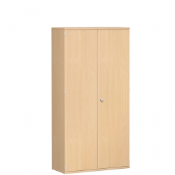 Garderobenschrank PRO, Buche, BxTxH 1000x425x1920 mm, 5 Fachböden, 1 Kleiderstange