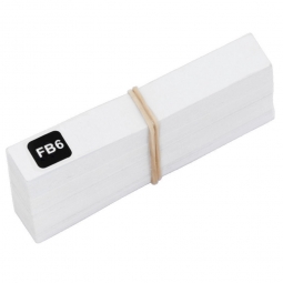 Beschriftungs-Etiketten für Sichtbox CLASSIC FB6, weiß, VE=100 Stück