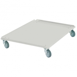 Alu-Rollwagen, BxTxH 770x415x130 mm, lichtgrau