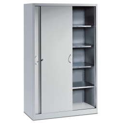 Schiebetürenschrank mit 4 Böden, BxTxH 1200x400x1950 mm