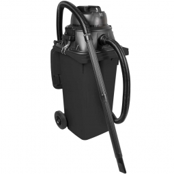 Nass-/Trockensauger 1100 Watt, mit 120 Liter Behälter (DIN Mülltonne) dunkelgrau