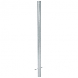 Rohrpfosten verzinkt, ØxH 60x1500 mm, zum Einbetonieren