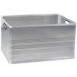 Aluminium-Kasten, LxBxH 700x500x375 mm, 118 Liter
