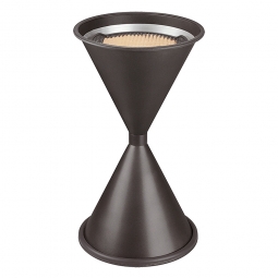 Sicherheits-Standascher, schwarz, HxØ 770x405 mm, Stahlblech, kunststoffbeschichtet