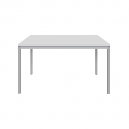 Schreibtisch "Classic", BxTxH 1000x800x720 mm, Gestell lichtgrau, Dekor lichtgrau