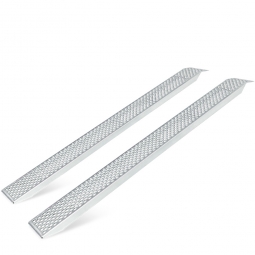 Alu-Auffahrrampen, gerade, 1 Paar, LxB 2000x200 mm, Tragkraft 400 kg/Paar