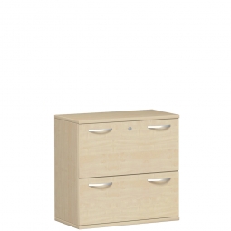 Hängeregistraturschrank PRO, 2OH, Ahorn, BxTxH 800x425x768 mm