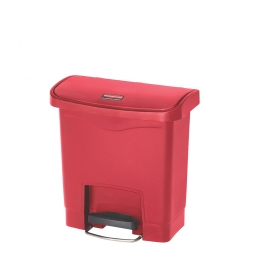Tretabfalleimer Slim Jim, 15 Liter, BxTxH 377x230x400 mm, rot