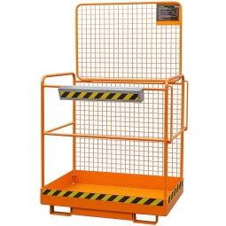 Sicherheitskorb, LxBxH 1230x1040x2000 mm, Gewicht 77 kg, Traglast 300 kg