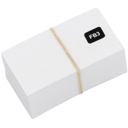 Beschriftungs-Etiketten für Sichtbox CLASSIC FB3, weiß, VE=100 Stück