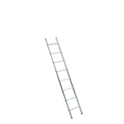 Aluminium-Anlegeleiter mit 8 Sprossen, Leiterlänge 2167 mm, Gewicht 2,9 kg