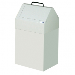 Wertstoffsammler, stationär, Inhalt 45 Liter, BxTxH 330x310x640 mm, grau