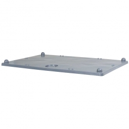 Stapeldeckel für Palettenboxen 1200x800 mm, Farbe grau