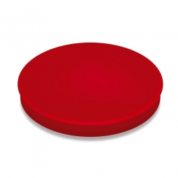 Haftmagnete, rot, Durchmesser 40 mm, Haftkraft 800 g, Paket=10 Magnete