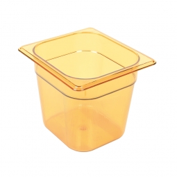 Gastronorm-Schale GN1/6, LxBxH 176x162x150 mm, 2,4 Liter, Ultem-Kunststoff