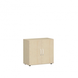 Flügeltürenschrank mit 2 Ordnerhöhen 