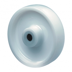 Kunststoffrad, Rad-ØxB 125x45 mm, Tragkraft 750 kg, weiß