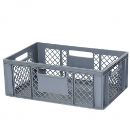 Bäckerkiste m. geschlossenem Boden, LxBxH 600x400x220 mm