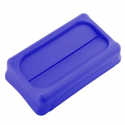 Schwingdeckel für "Slim Jim" Abfallbehälter, blau