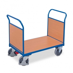 Zweiwandwagen mit Holzwänden, LxBxH 1040x500x975 mm, Tragkraft 400 kg